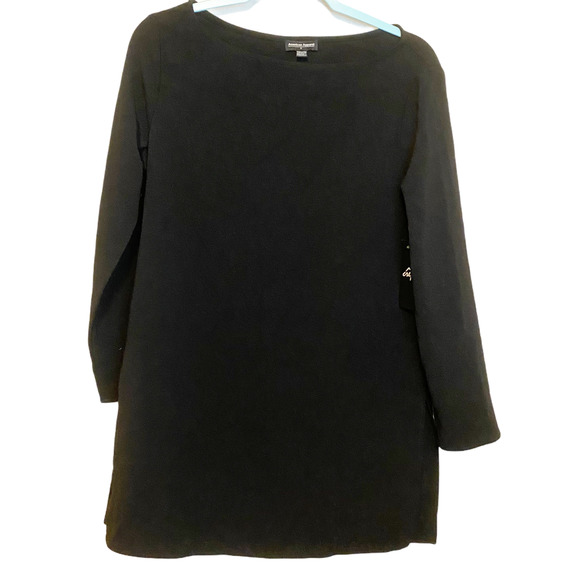 American Apparel Dresses & Skirts - AMERICAN APPAREL Black Long Sleeve Sheath Dress